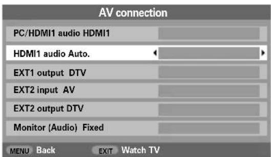 TOSHIBA WLG67 - HDMI1 audio - 2