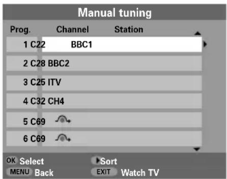 TOSHIBA WLG67 - You must allow the television to complete the search. - 1