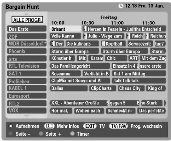TOSHIBA WLG67 - Programmführer - 1