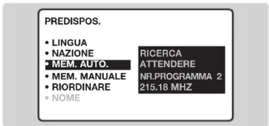 PHILIPS 23HM8821 - Memorizzazione automatica - 1