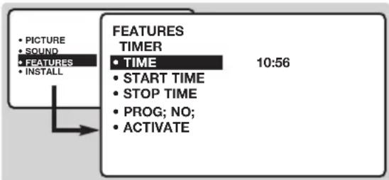PHILIPS 23HM8821 - Timer function - 1