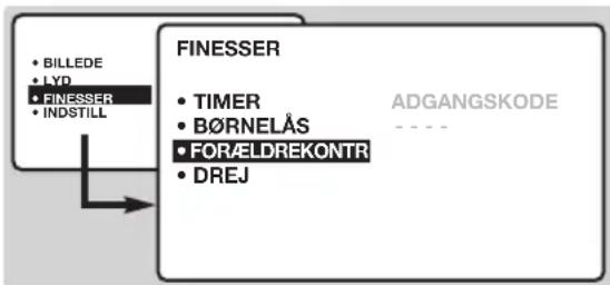 PHILIPS 23HM8821 - Låsning af programmermer - 1
