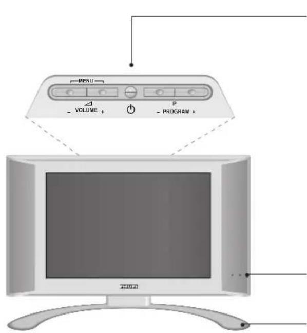 PHILIPS 23HM8821 - LCD-Fernsehgerät - 1