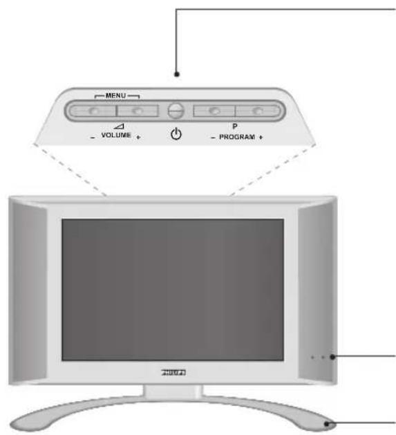 PHILIPS 23HM8821 - Voorstell van de LCD-televisione - 1