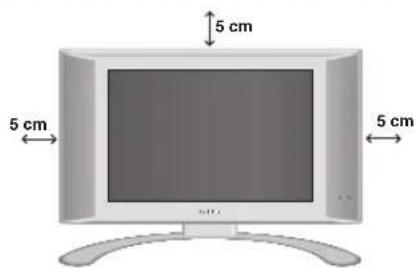 PHILIPS 23HM8801 - Installing your television set - 1