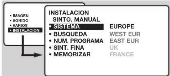 PHILIPS 23HM8801 - Sintonía manual - 1