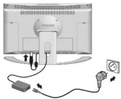 PHILIPS 23HM8801 - Installazione del televisore - 3
