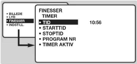 PHILIPS 23HM8801 - Der er følgende indstillingsmuligheder: - 1