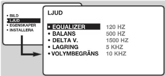 PHILIPS 23HM8801 - Ljudinställningar - 1