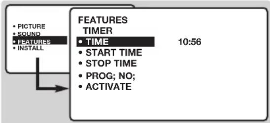 PHILIPS 23HM8801 - Timer function - 1