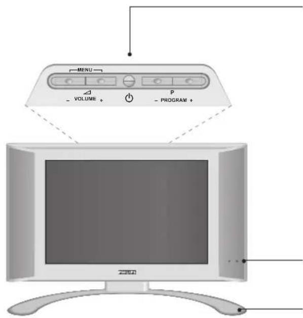 PHILIPS 23HM8801 - LCD-Fernsehgerät - 1