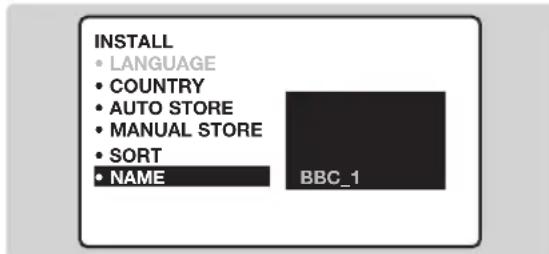 PHILIPS 23HM8801 - Programme name - 1