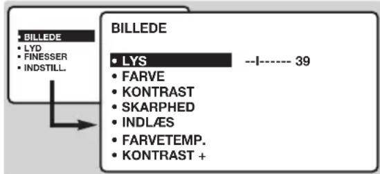 PHILIPS 23HM8801 - Indstilling af billede - 1