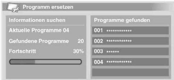 PIONEER PDP507XD - Ersetzen bestehender Kanäle - 1