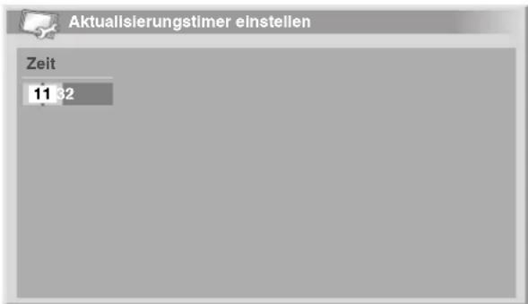 PIONEER PDP507XD - Update-Zeit einstellen - 1