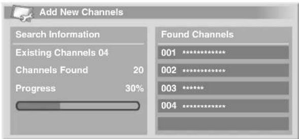 PIONEER PDP507XD - Adding new channels - 2