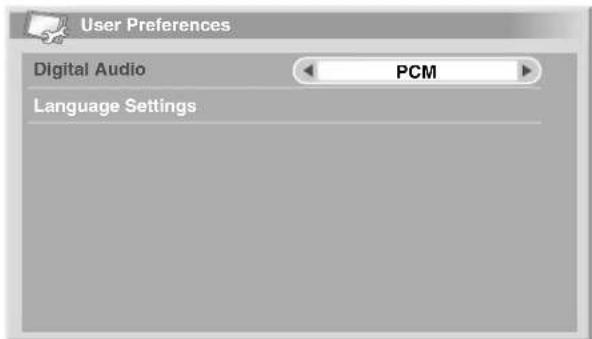 PIONEER PDP507XD - Selecting a digital audio format - 1