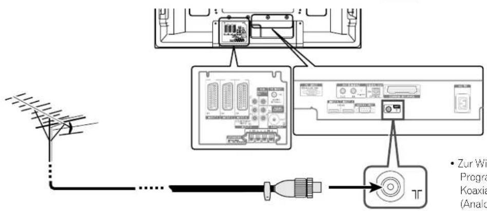 PIONEER PDP507XD - AnschlieBein einer Antenne - 2