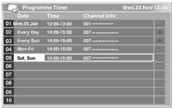PIONEER PDP507XD - Press EPG. - 2
