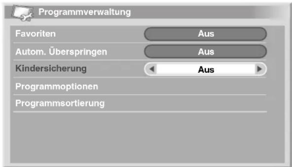 PIONEER PDP507XD - Einstellen der Kindersicherung - 1