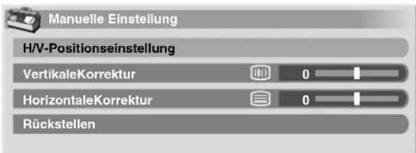 PIONEER PDP507XD - Manuelles Einstellen der Bildlage und Bildbreite (nur PC-Modus) - 1
