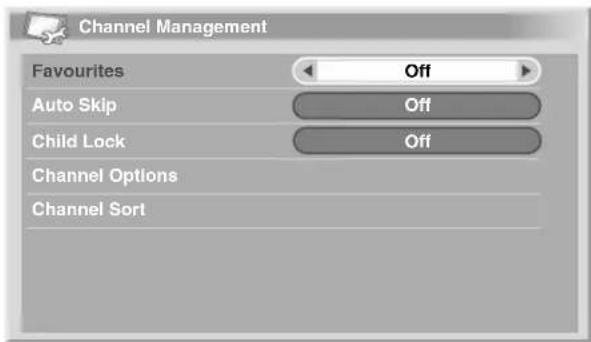 PIONEER PDP507XD - Activating the Favourites function - 1