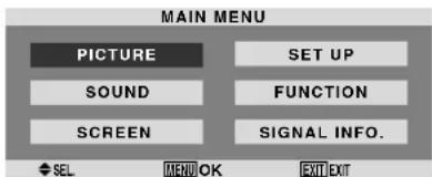 PIONEER PDP615EX - Menu Operations - 1