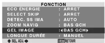 PIONEER PDP615EX - Affichage d'images fixes sur l'écran secondaire - 1
