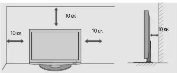 LG 22LG3100 - Τοποθέτηση Επιτραπέζιας Βάσης - 1