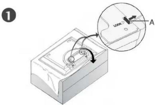 LG 37LC25R - ESTENSIONE DELLA BASE DEL CAVALLETTO (42PC1R\*, 42PC3R\*) - 1