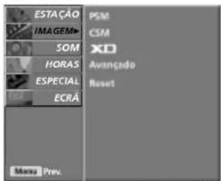 LG 37LC25R - SELECÇÃO E AJUSTE DE MENUS NO ECRÃ - 5