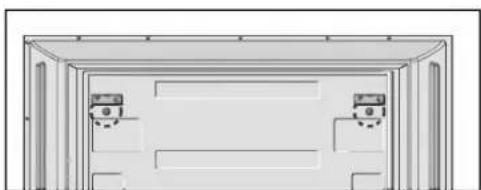 LG 37LC25R - Wandmontage: horizontale installatie - 2