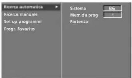 LG 37LC25R - SINTONIZZAZIONE AUTOMATICA DEI PROGRAMMI - 3