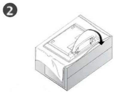 LG 37LC25R - MISE EN PLACE DU SOCLE (42PC1R\*, 42PC3R\*) - 2