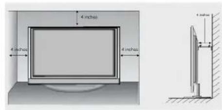LG 37LC25R - HUR PRODUKTEN MONTERAS PÅ VÄGGEN FÖR ATT FÖRHINDRA ATT DEN VÄLTER - 2