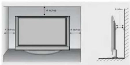 LG 37LC25R - SLIK FESTER DU APPARATET FORSVARLIG TIL VEGGEN - 2