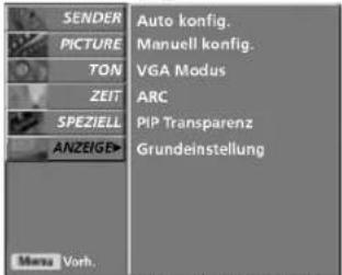 LG 37LC25R - AUSWAHL UND EINSTELLUNG DER OSD-MENÜS - 5