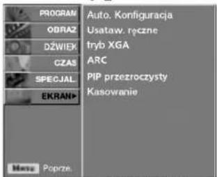 LG 37LC25R - WYBIERANIE I REGULACJA MENU EKRANOWYCH - 5