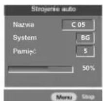 LG 37LC25R - Automatyczne dostrajanie programów - 4