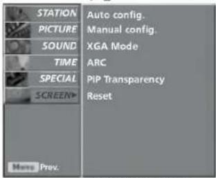 LG 37LC25R - ON SCREEN MENUS SELECTION AND ADJUSTMENT - 4