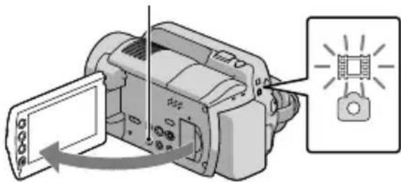 SONY HDRXR10VE - Schritt 2: Einschalten des Geräts und Einstellung des Datum und der Uhrzeit - 1