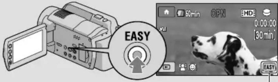 SONY HDRXR10VE - Gemakkelijk films opnemen en afspelen (Easy Handycam-functie) - 1