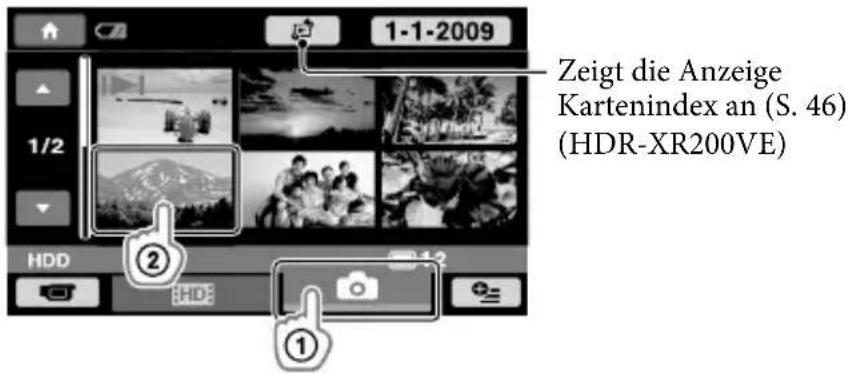 SONY HDRXR10VE - Anzeige von Fotos - 1