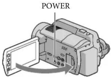 SONY HDRXR10VE - Ausschalten des Camcorders - 1