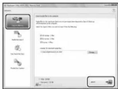 SONY HDRXR10VE - Importation de films et de photos sur un ordinateur (Easy PC Back-up) - 3