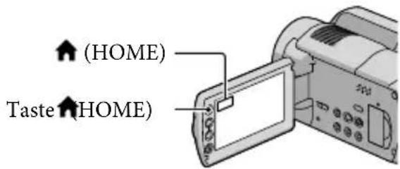 SONY HDRXR10VE - Das HOME MENU - 1