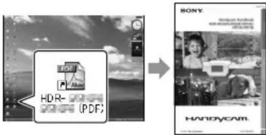 SONY HDRXR10VE - Gedetailleerde informatatie uithet Handycam-handboek halen - 2