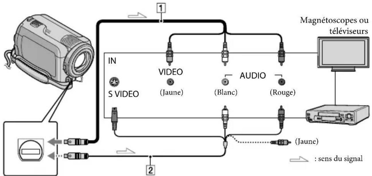SONY DCRSR37ES - Lecture d'images sur un téléviseur - 1