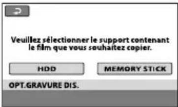 SONY DCRSR37ES - Création d'un disque avec les images sélectionnées - 1