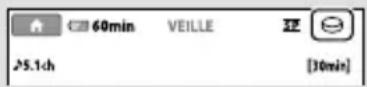 SONY DCRSR37ES - Vérification des réglages du support d'enregistrement - 1